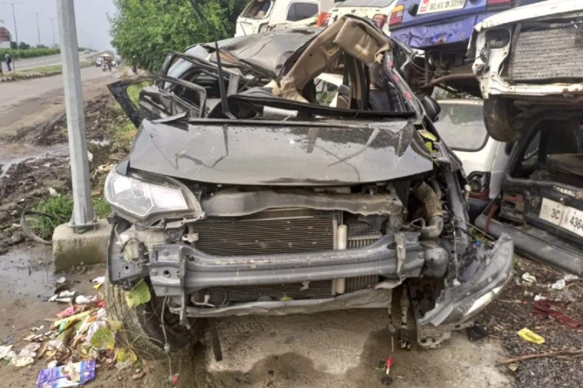 UP News: Nine people including women and children died in four road accidents on Raksha Bandhan in Meerut and Bijnor