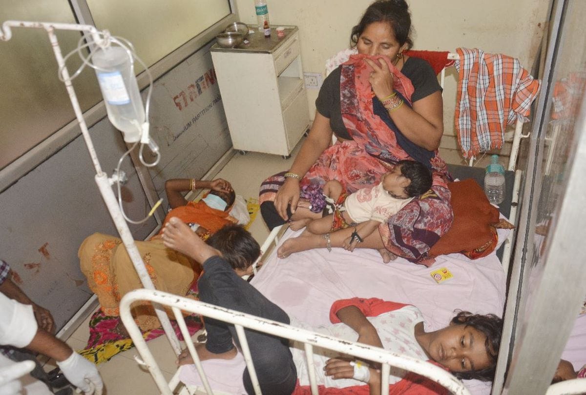 Viral Fever Outbreak In Medical College Pediatric Ward Three Patients On One Bed