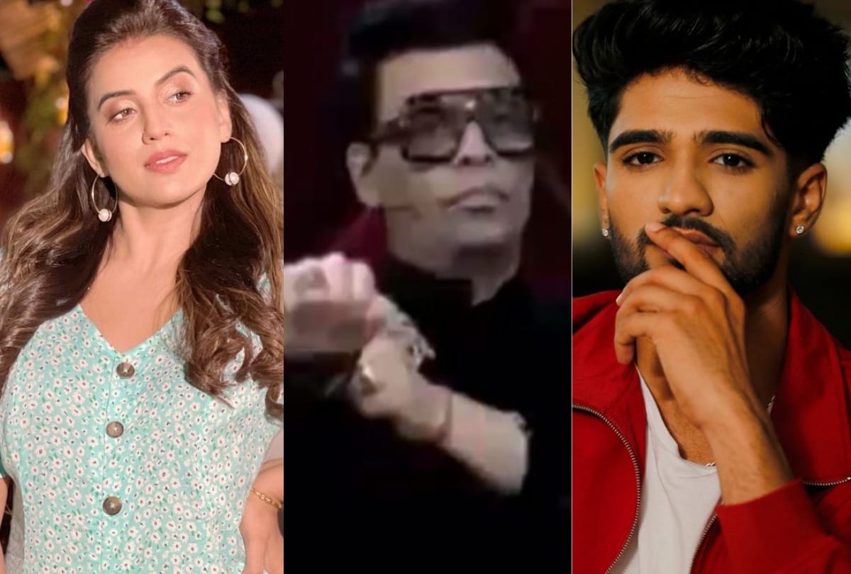 bigg boss ott karan johar support bhojpuri actress akshara singh loses his cool at zeeshan khan know details