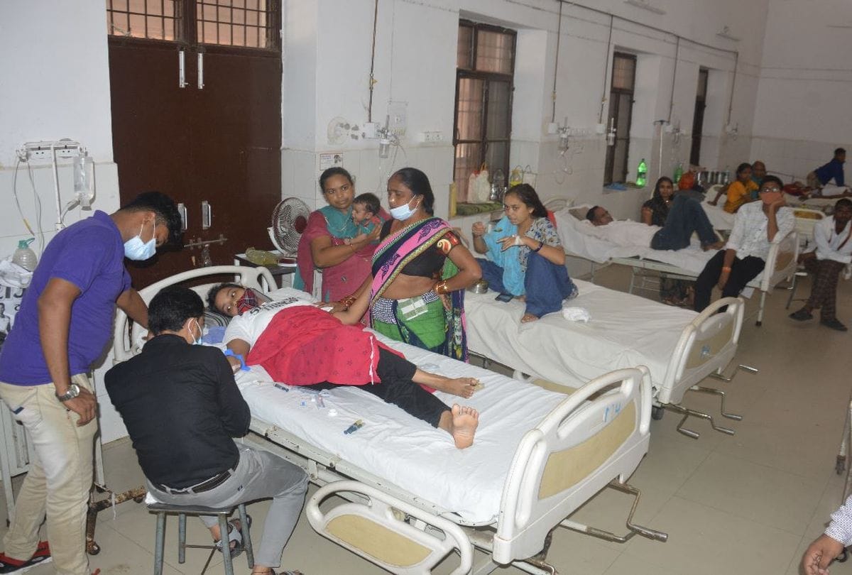 Viral Fever Outbreak In Medical College Pediatric Ward Three Patients On One Bed