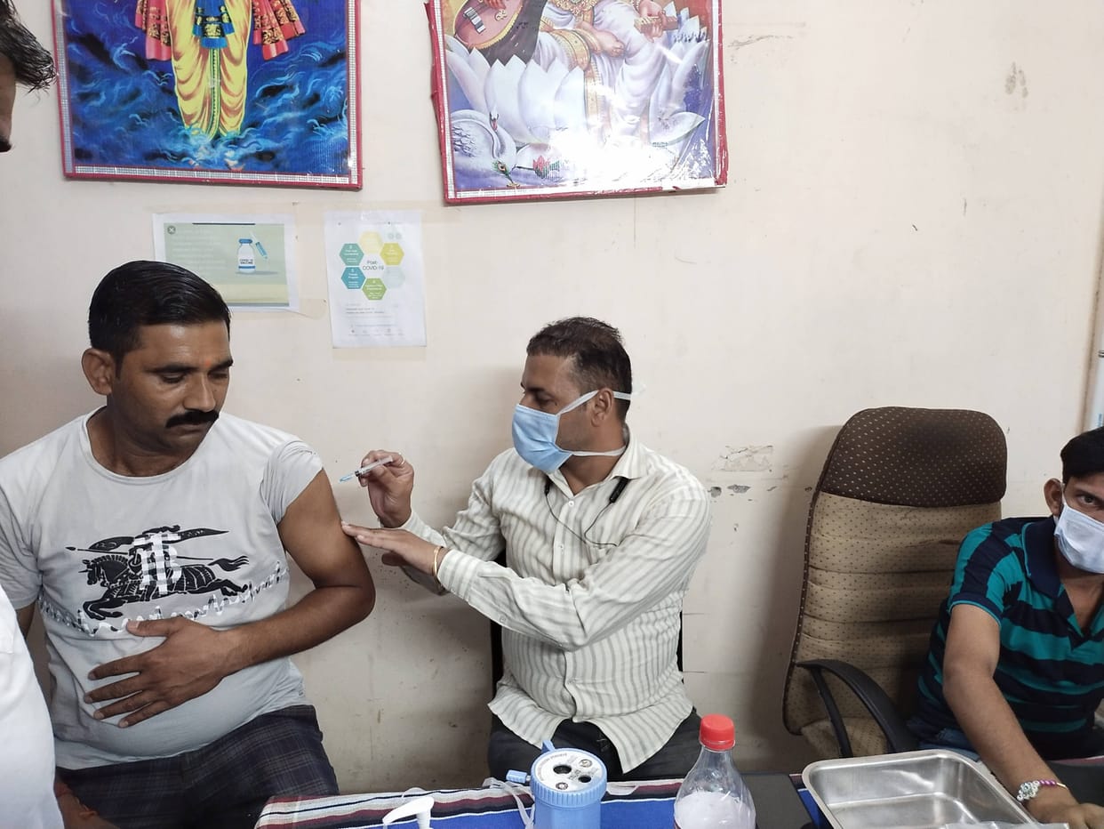 Private schools will also have to report, how many teachers got immunization done