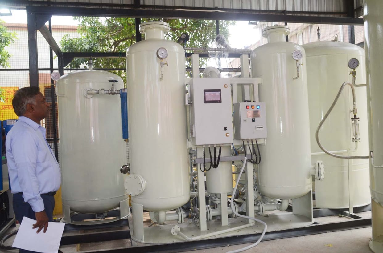 Plant started, there will be no shortage of oxygen in the district hospital