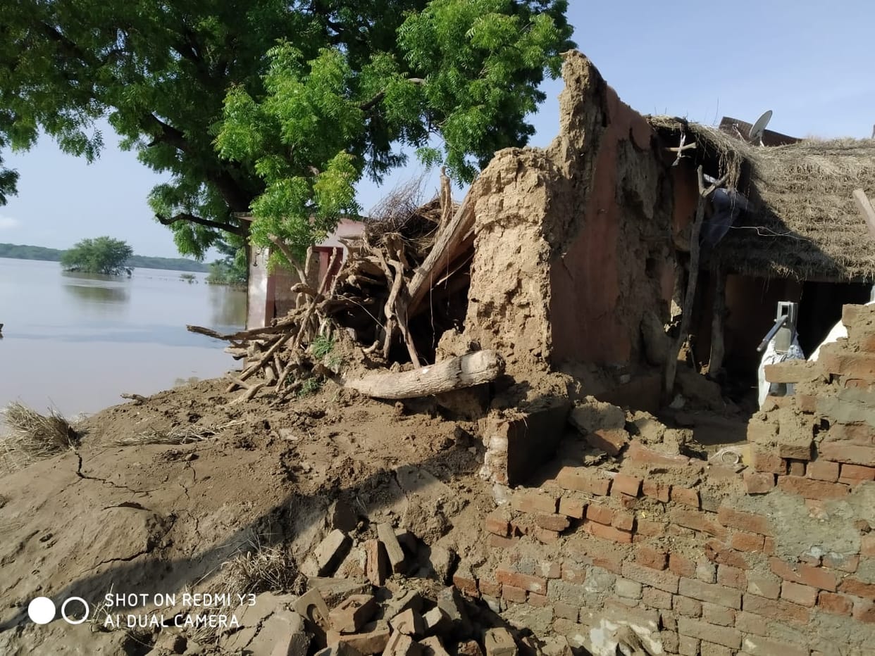 etawah news,If the house is damaged or damaged, then the maximum compensation will be four thousand