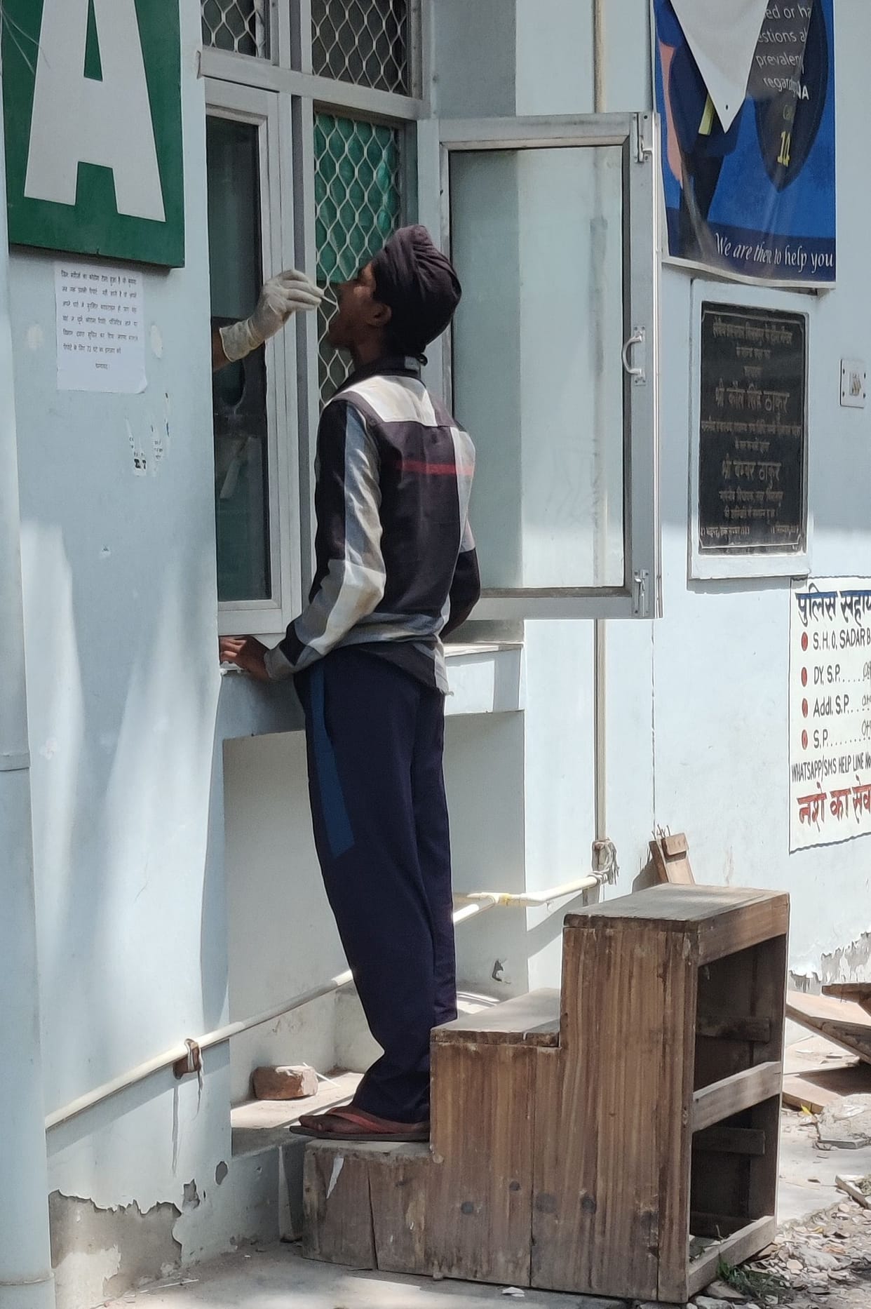 corona case in bilaspur