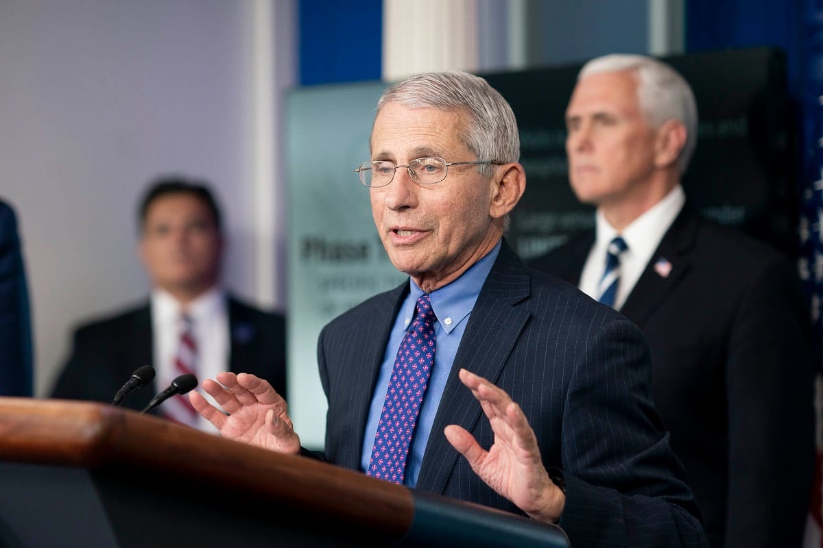 USA White House chief medical Advisor Dr Anthony Fauci says Coronavirus situation would not be in control until Spring 2022