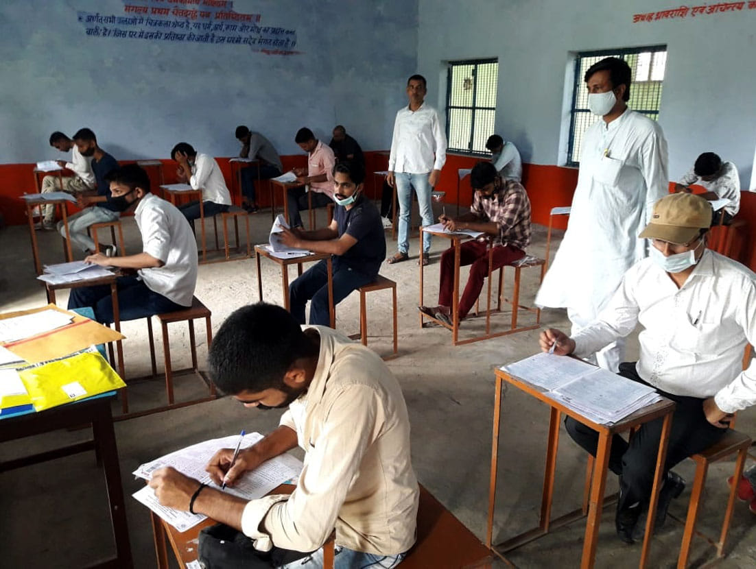 PET exam concluded in tight security