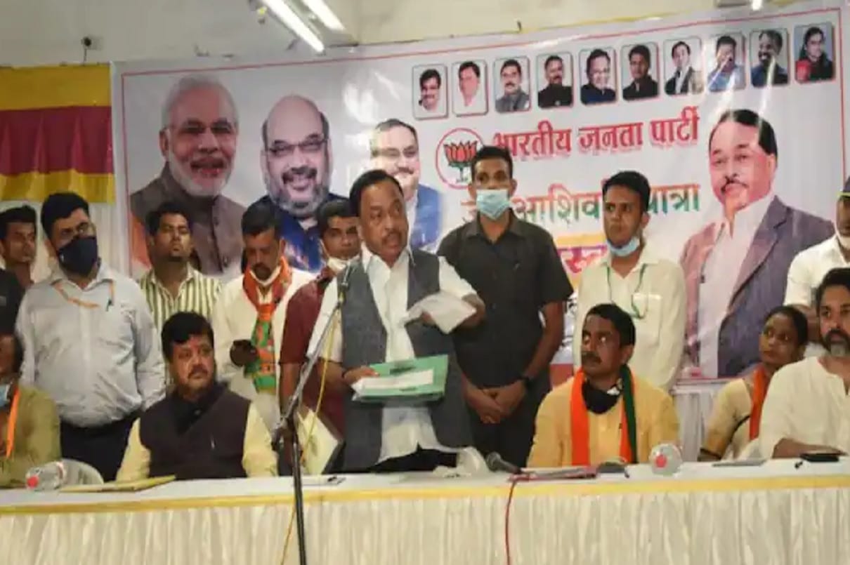jan aashirwad yatra orders have been issued for narayan ranes arrest in nasik in maharashtra