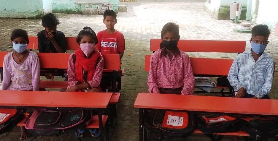 Schools open after five months, children's attendance was low