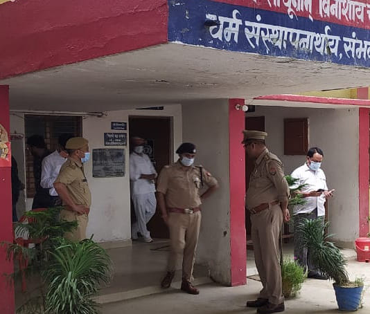 DM and SP arrived to investigate gang rape case with staff nurse