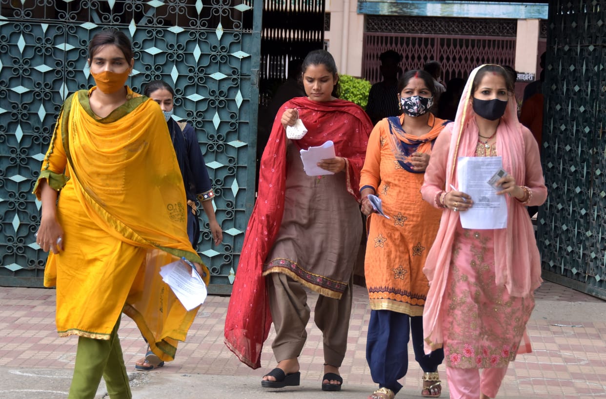 86.48 percent gave the preliminary qualifying examination in the district