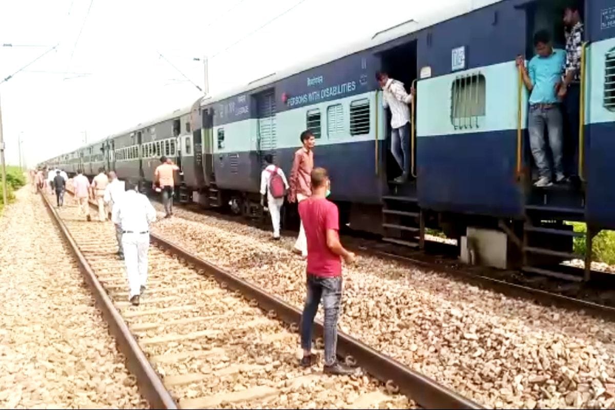 Govansh collided with Intercity Express near Balrai Railway Station
