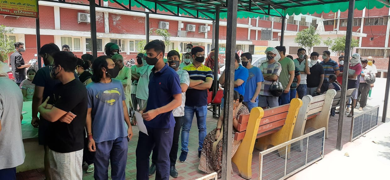 One lakh people completed the safety cycle by getting both doses of corona vaccine
