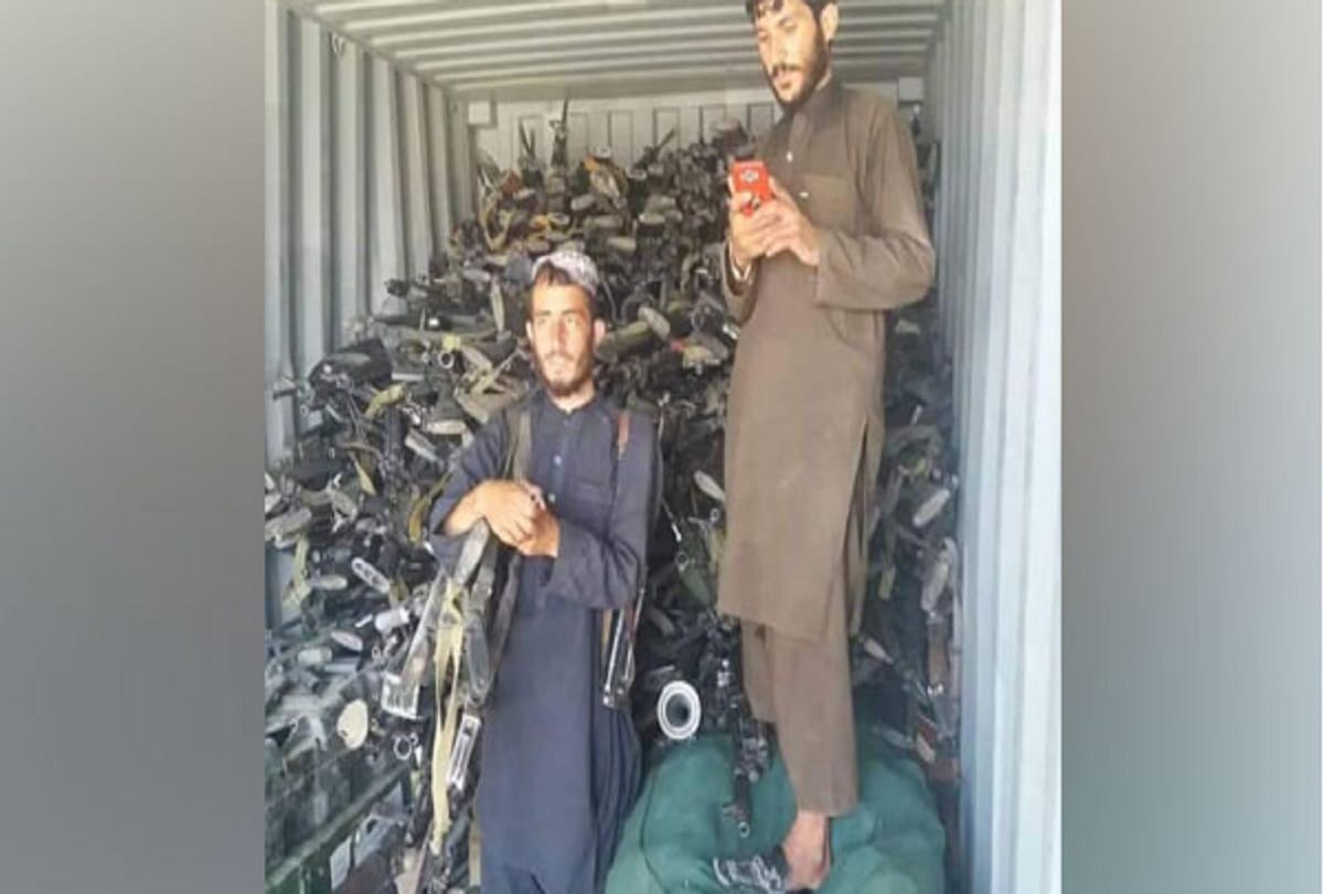 American weapons looted by Taliban terrorist likely to be first used for violence in Pakistan before reaching India