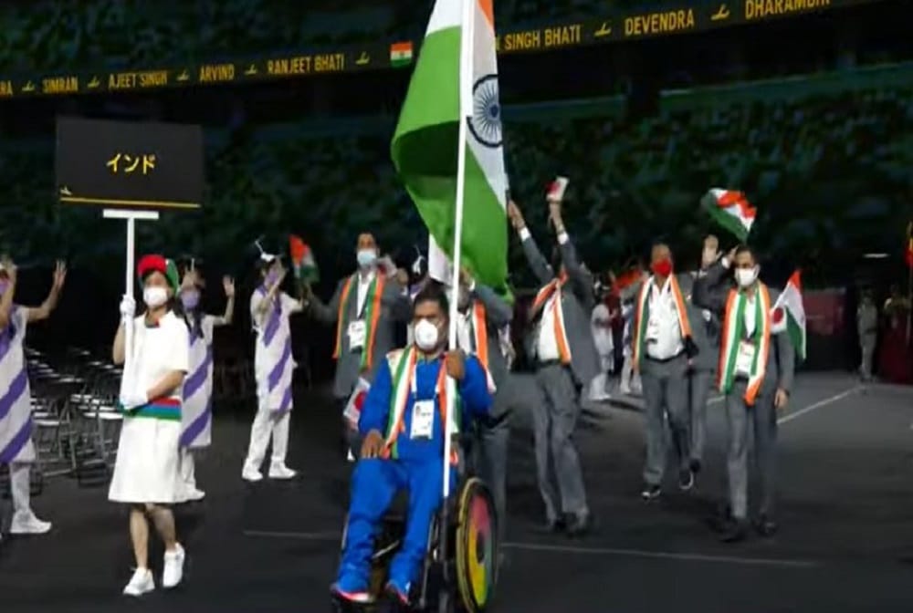 tokyo paralympics 2021 opening ceremony live updates Tek Chand to be India flag-bearer hindi news updates