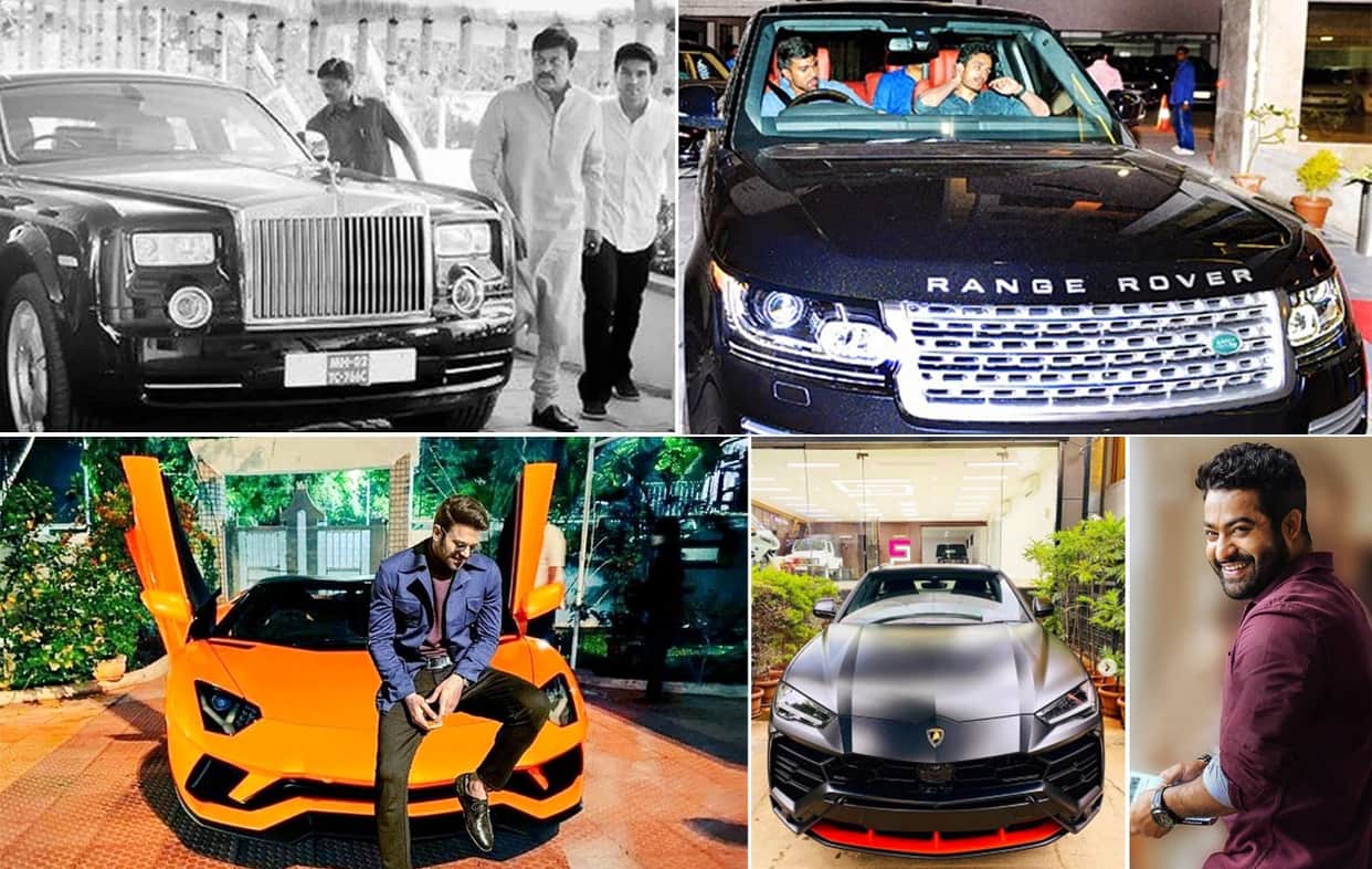five popular South Indian actors and celebrities who own luxury Cars Jr NTR Buys first Lamborghini Urus Graphite Capsule