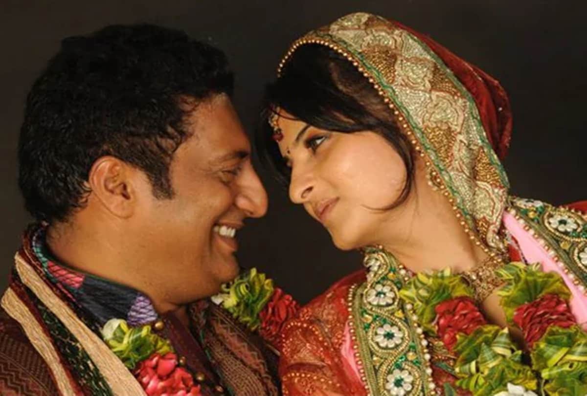 Prakash Raj celebrated 11 years of togetherness with his wife Pony Verma photos go viral