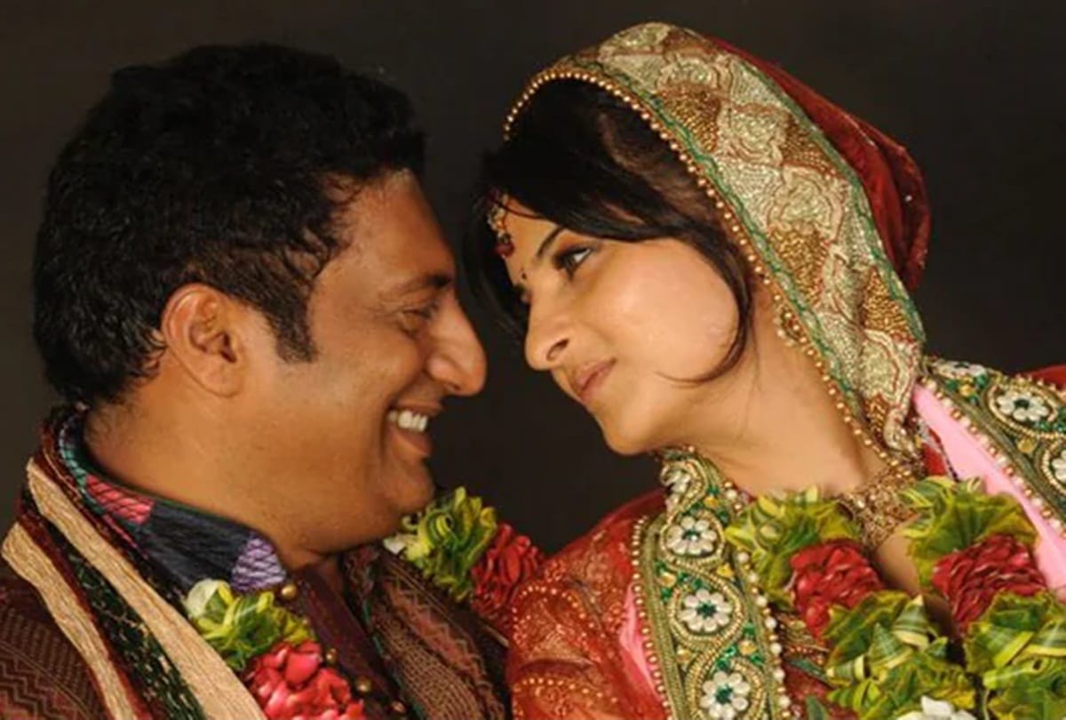 Prakash Raj celebrated 11 years of togetherness with his wife Pony Verma photos go viral