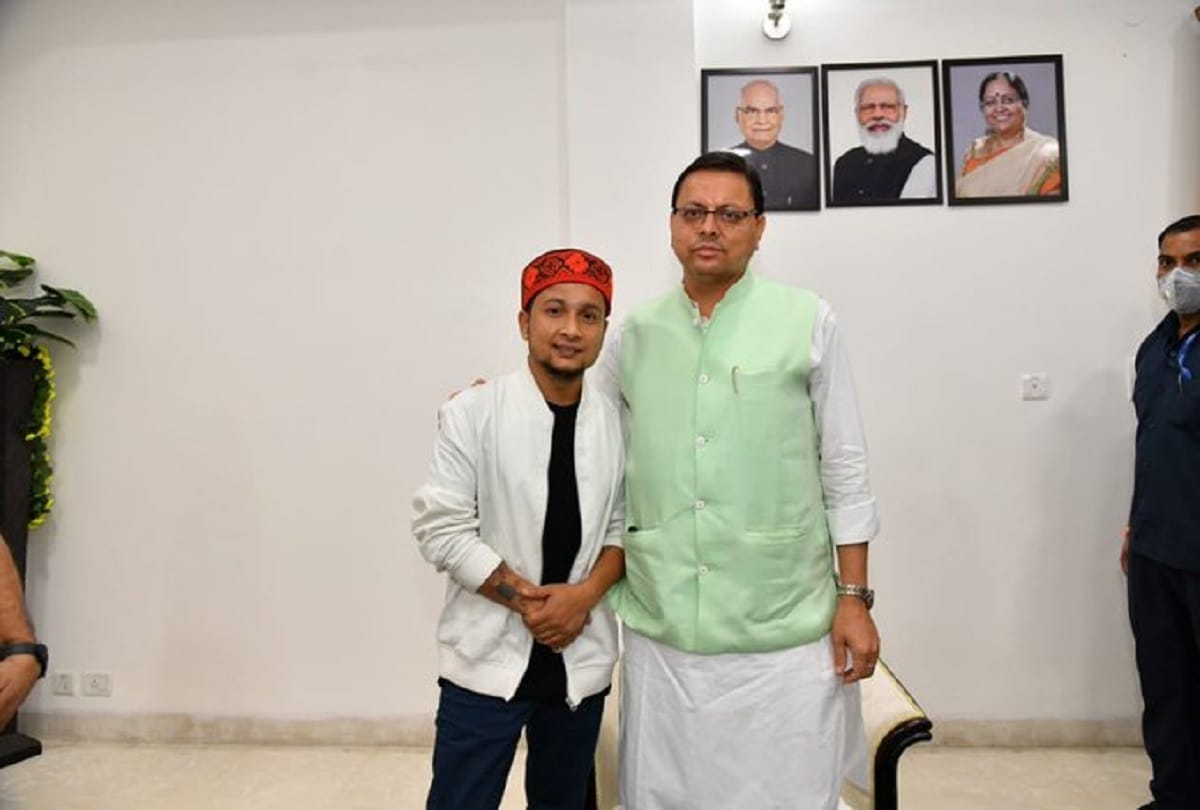 Indian Idol Pawandeep Rajan as state's Art, Tourism and Culture brand ambassador Uttarakhand CM Pushkar Singh Dhami announces