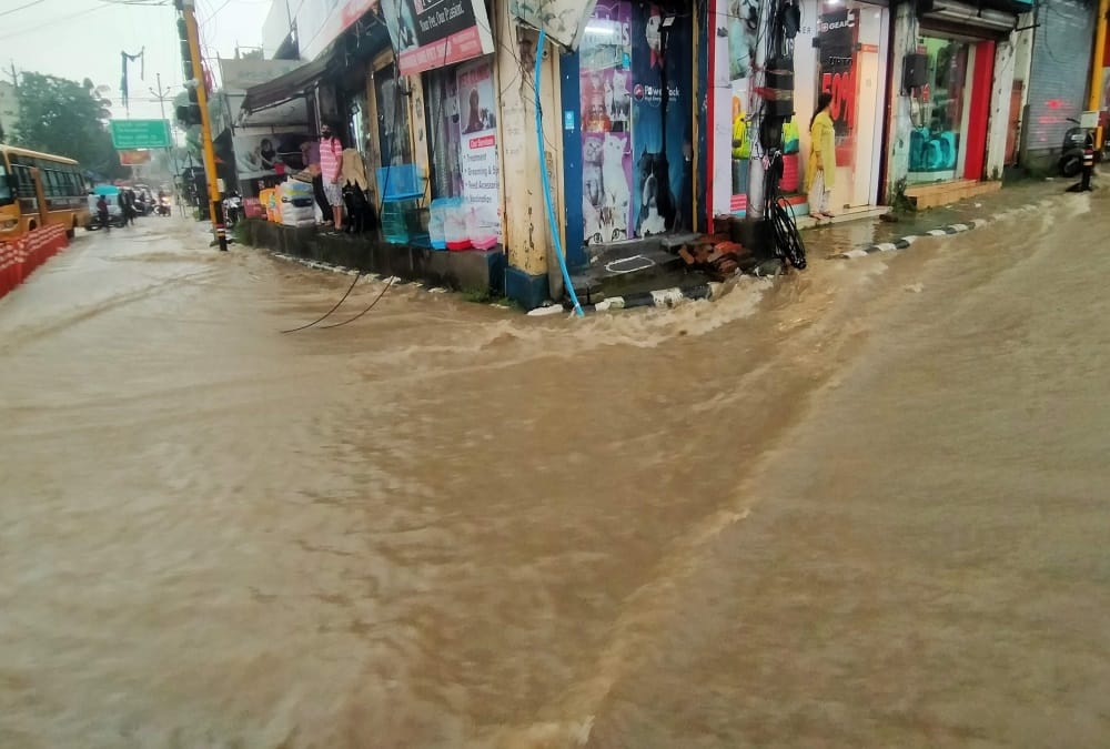 Uttarakhand Monsoon Update Today: Waterlogging in dehradun after extreme Rainfall photos