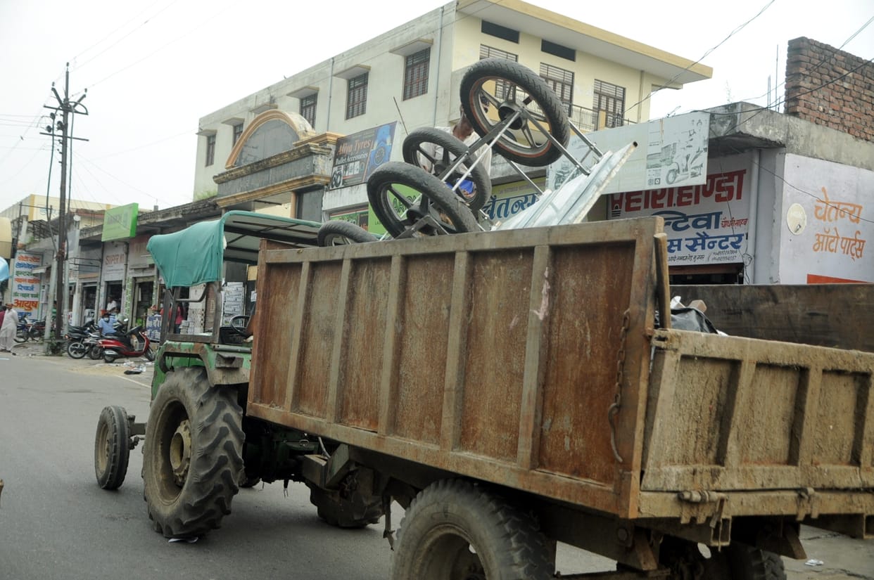 Encroachment removed to get rid of jam