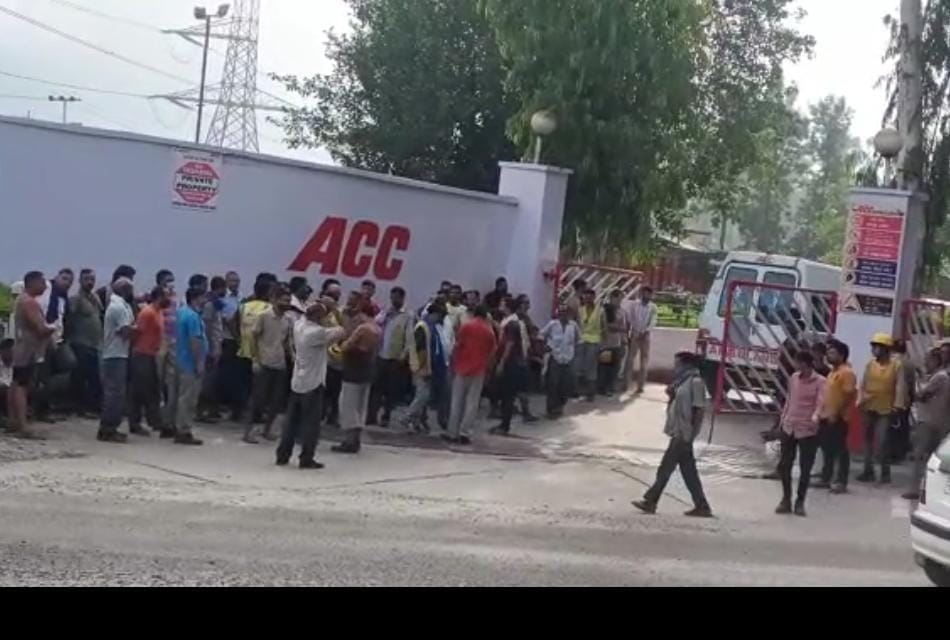 agitation in cement factory