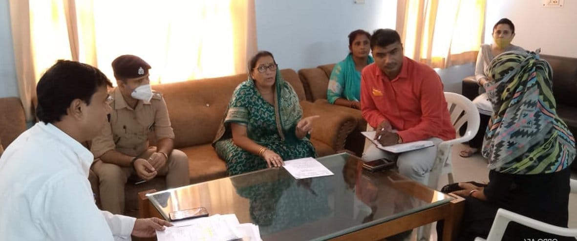 Women's commission member heard the problems