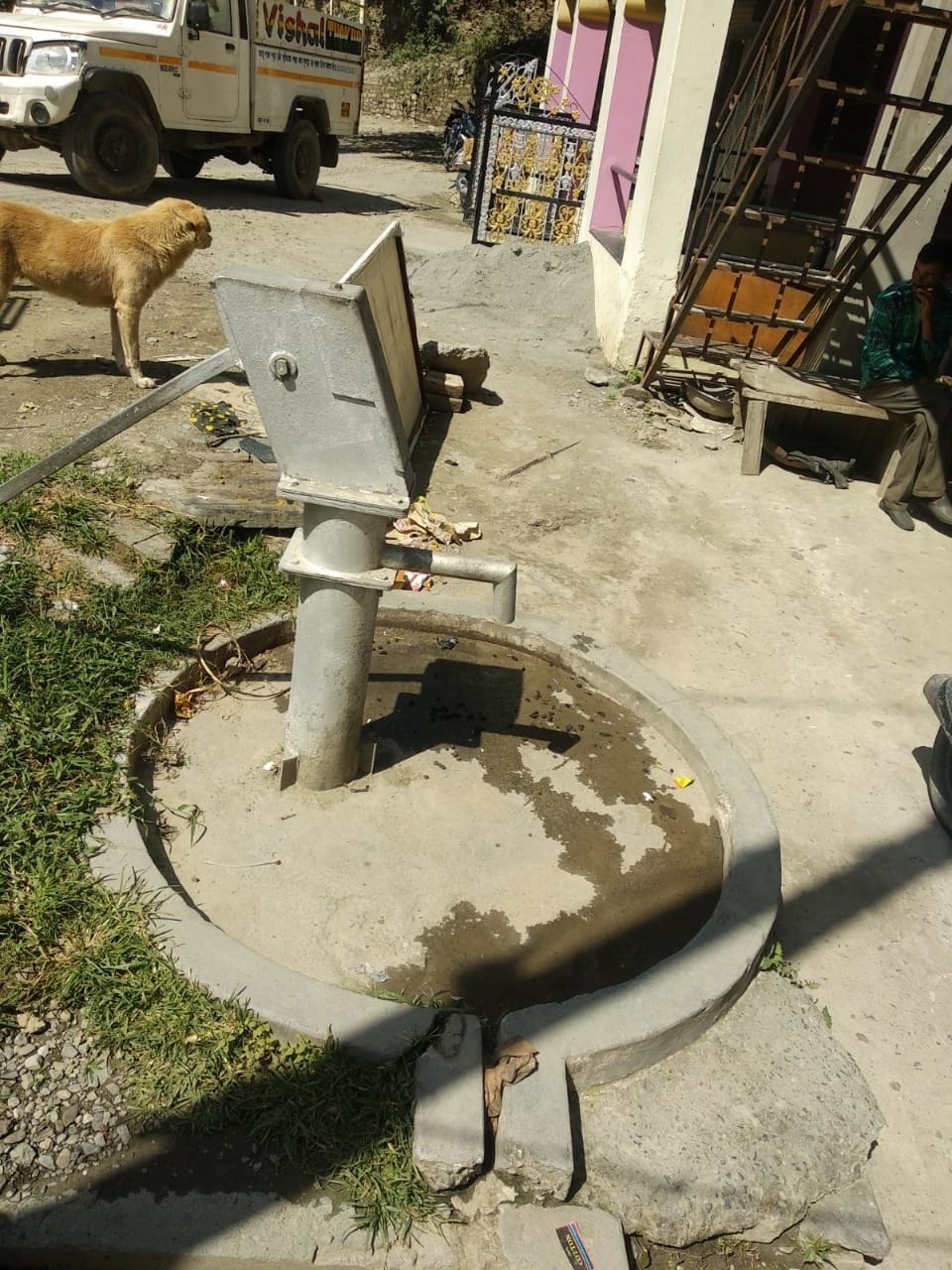 More than a dozen hand pumps damaged