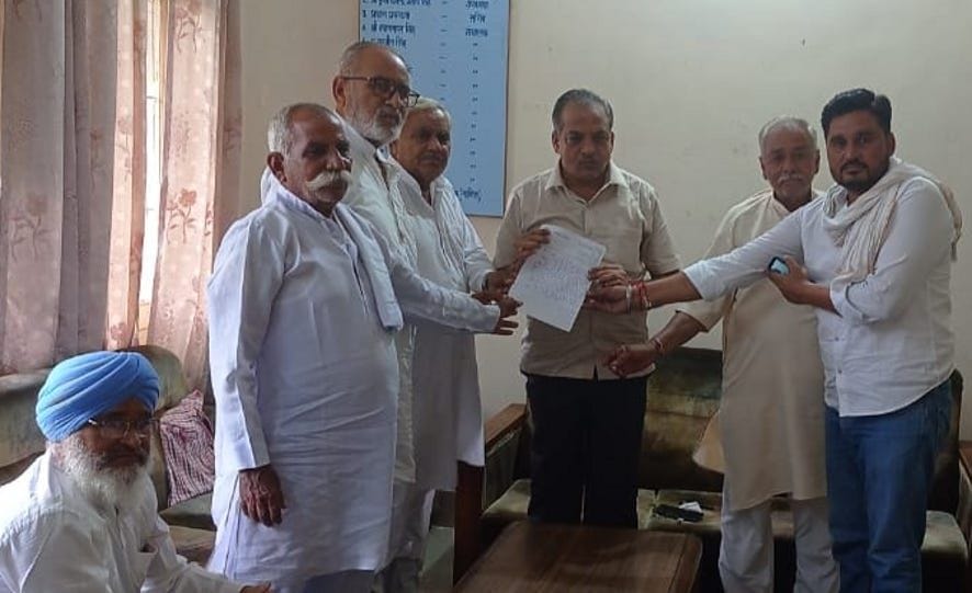 Demand for mill expansion raised, memorandum submitted to the principal manager of sugar mill