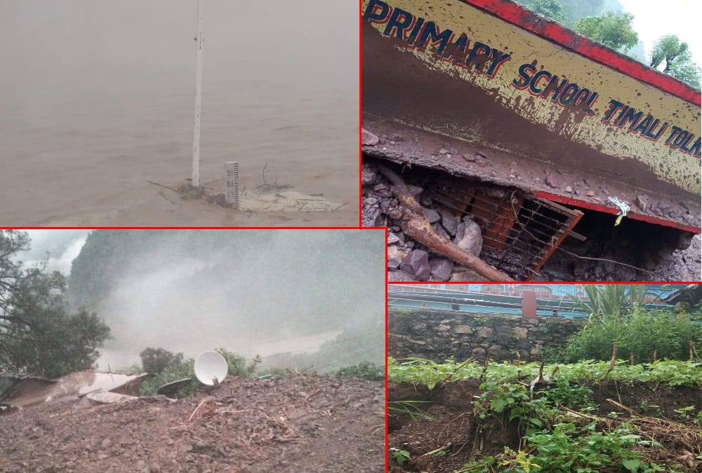 Uttarakhand Monsoon Update Today: Cloudburst in Rishikesh and Ganga water level Increased photos