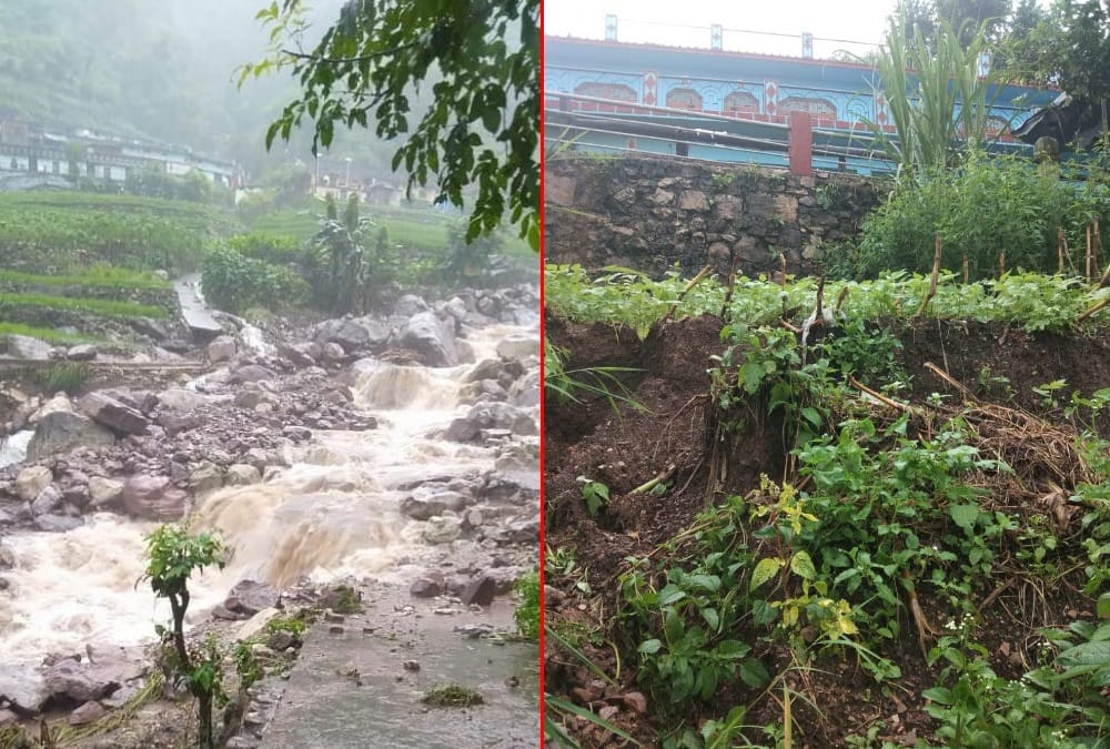 Uttarakhand Monsoon Update Today: Cloudburst in Rishikesh and Ganga water level Increased photos