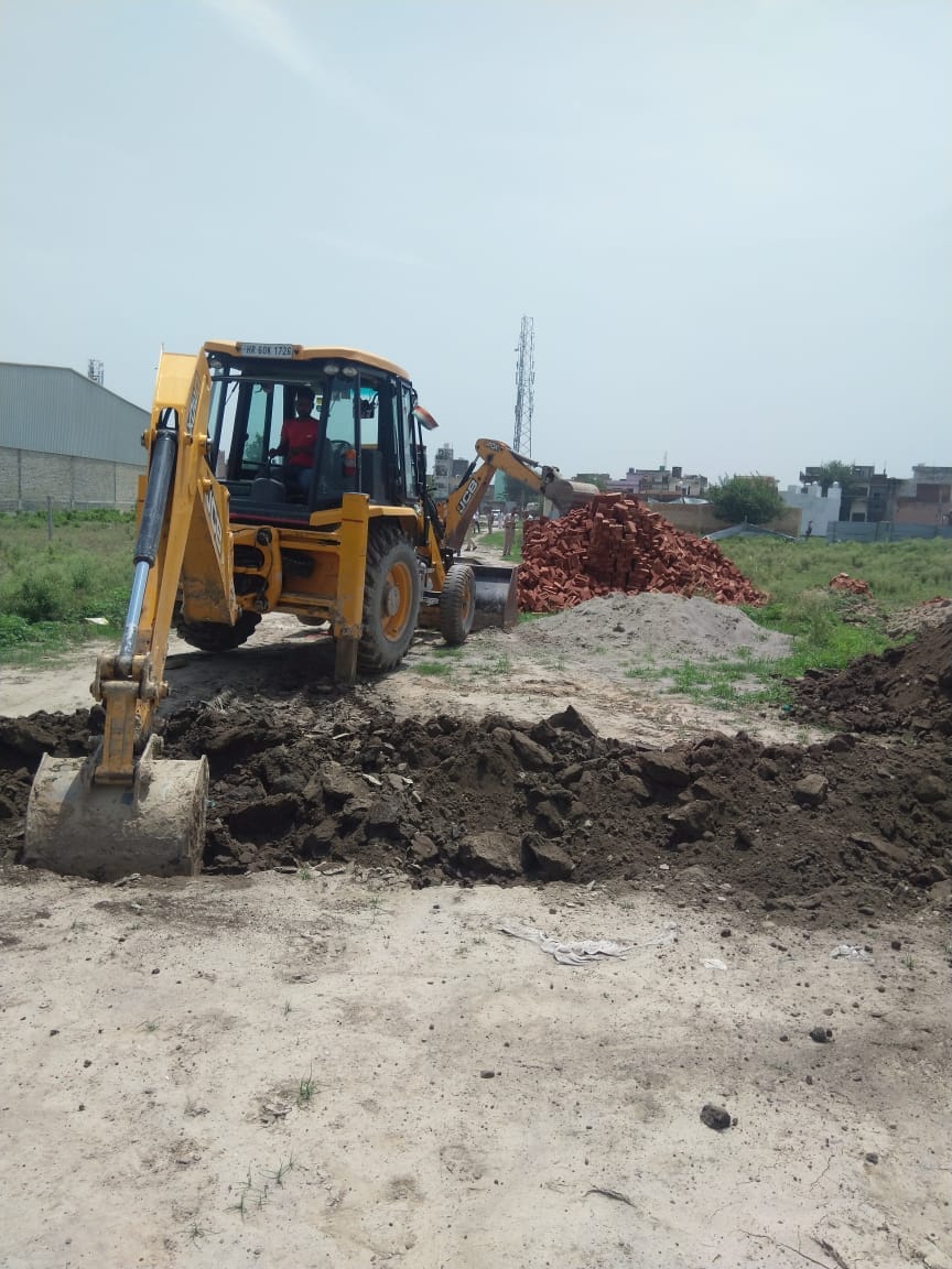Colonies being built in six acres demolished