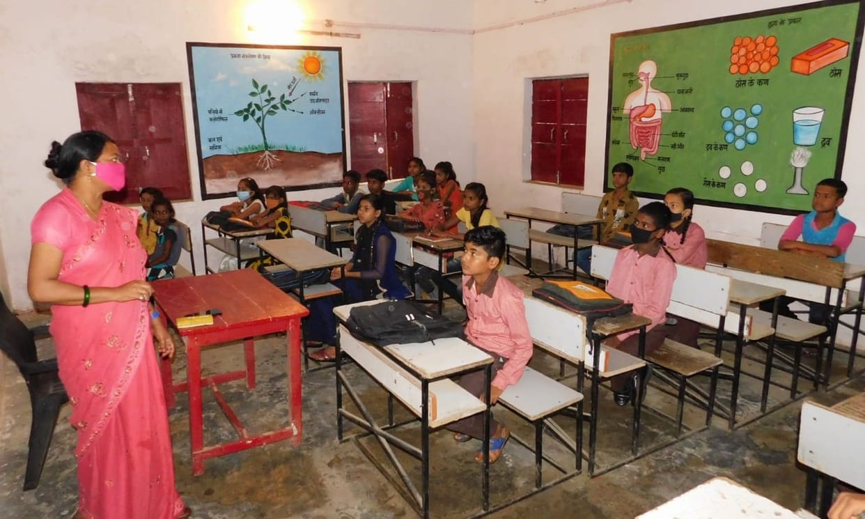 Schools up to class VIII opened, the glory returned