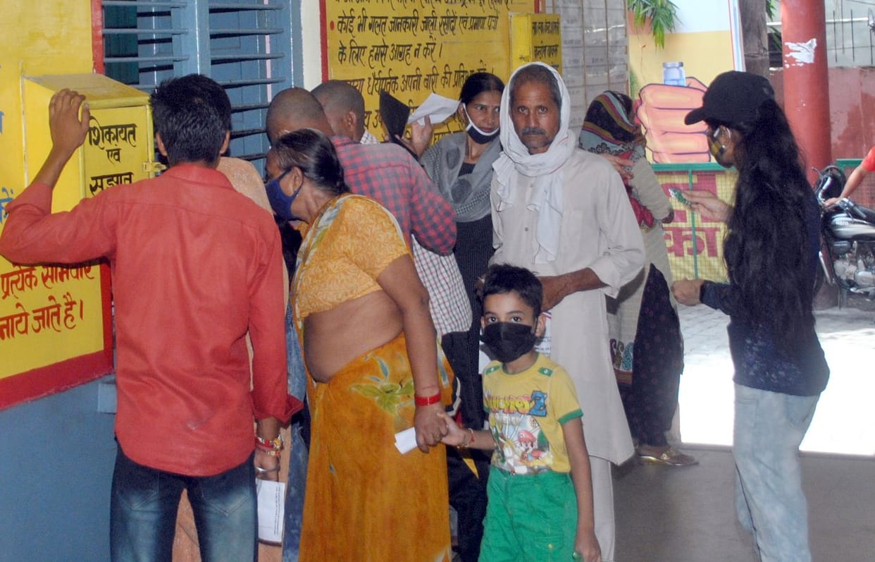 OPD opened after three days, crowd of patients remained in CHC