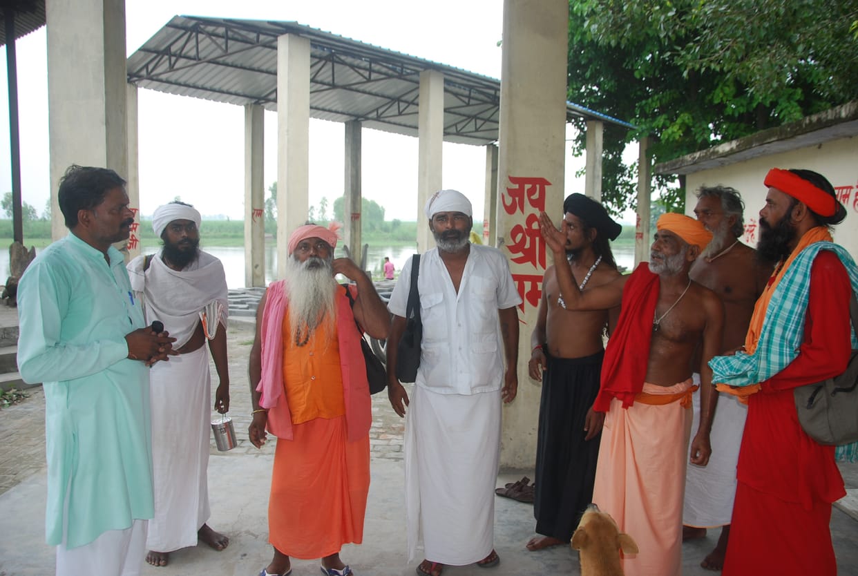 Village head surrounded on irregularities