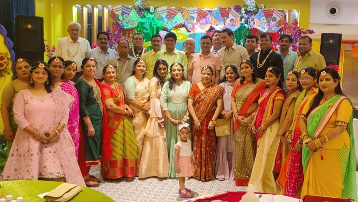 Aligarh: You and we Maheshwari family celebrated the colorful Teej Sinjara festival