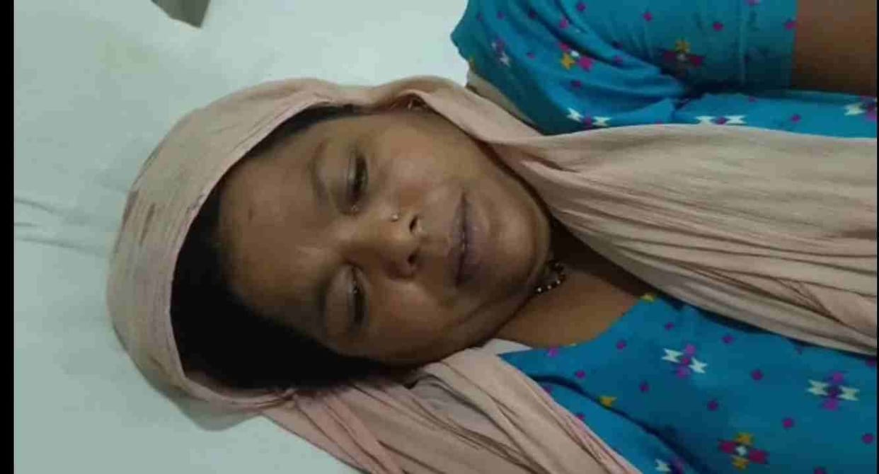 Woman shot in balcony dispute