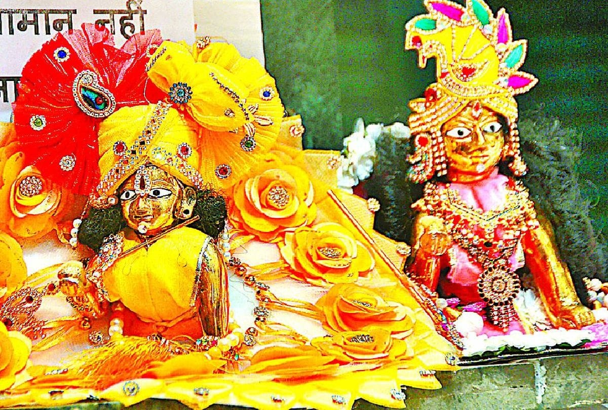 Shri Krishna janmashtami 2021: Sliver Hindola For Laddu Gopal Birth Celebration