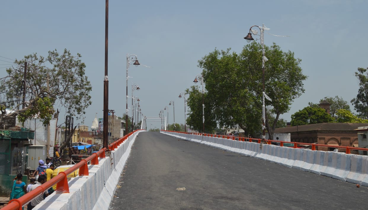 Hathras: Overbridge built for the public or for any leader