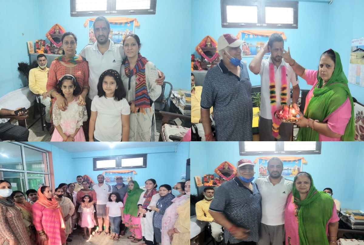 Rahul Baradi of Sarkaghat reached home from Afghanistan, eyes filled seeing the family