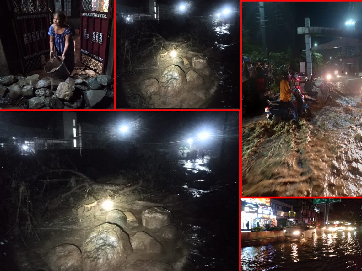Uttarakhand Monsoon Update Today: cloud burst in dehradun santala devi area, watch photos