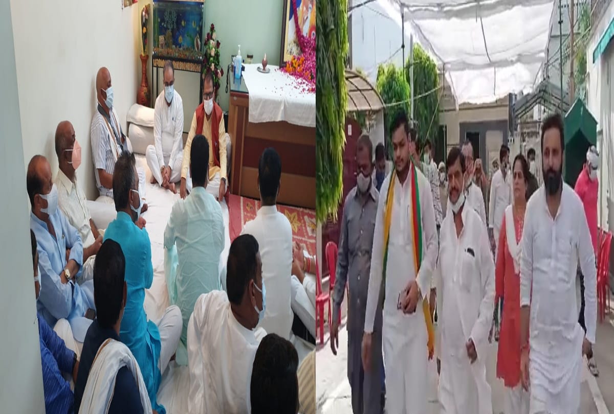 Shivpal Singh, Bhupendra Chaudhary and Kailash Vijayvargiya pays tribute to former CM Kalyan Singh