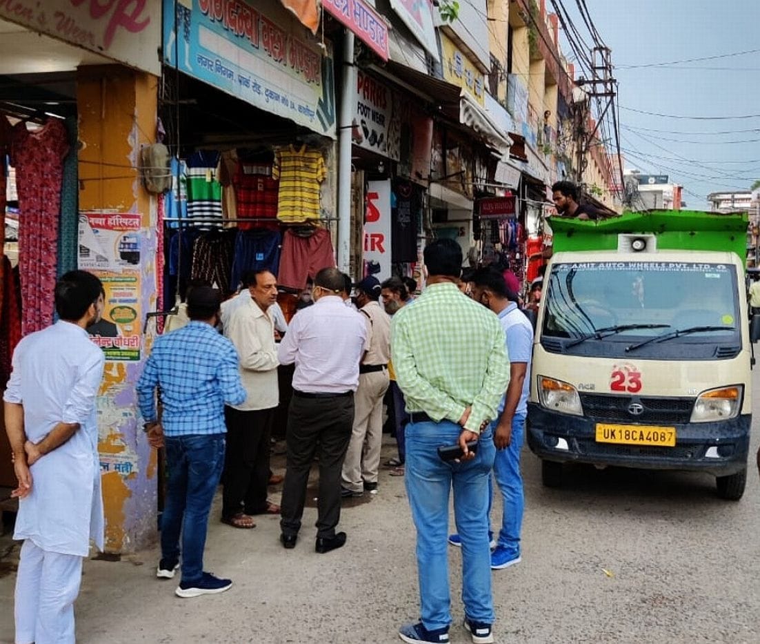 Encroachment is npt removd in the rain.