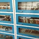 कर्मचारी भविष्य निधि संगठन कार्यालय में हिंदी लाइब्रेरी।