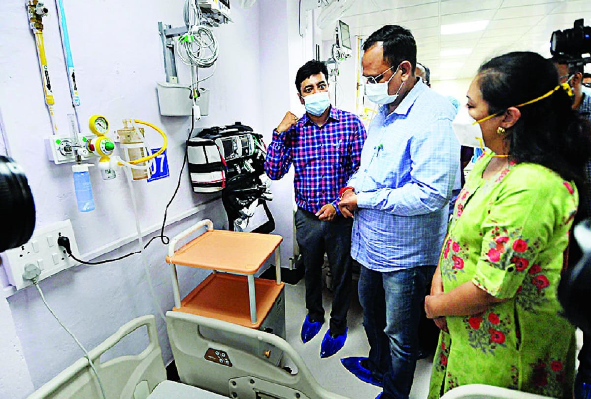 First Corona Rapid Response Center opened in Tahirpur, Delhi