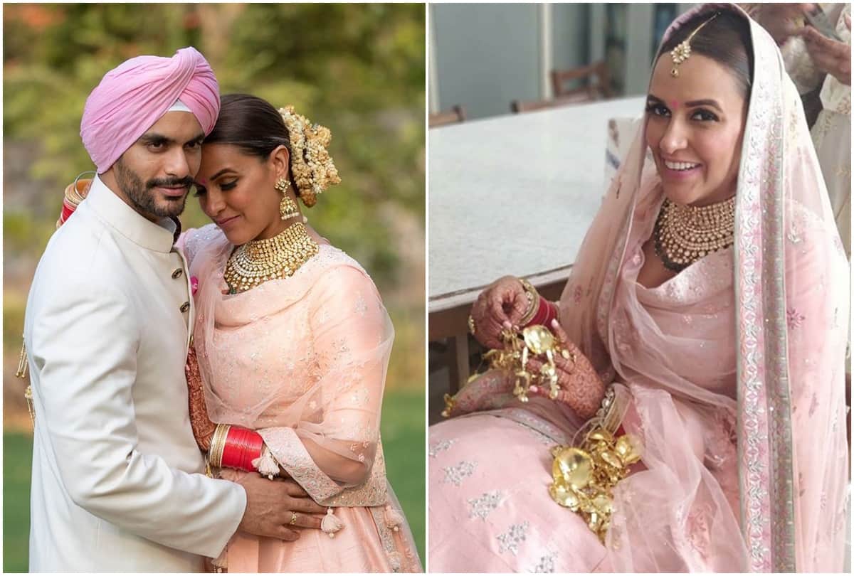 Neha dhupia and angad bedi welcome baby boy share news with fans