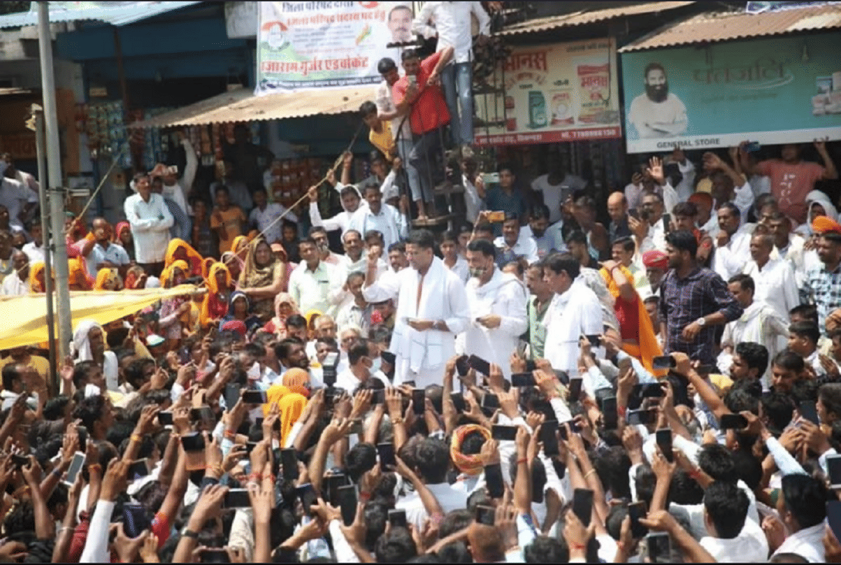 Rajasthan congress crisis: Sachin Pilot in the field, political stir increased in Congress