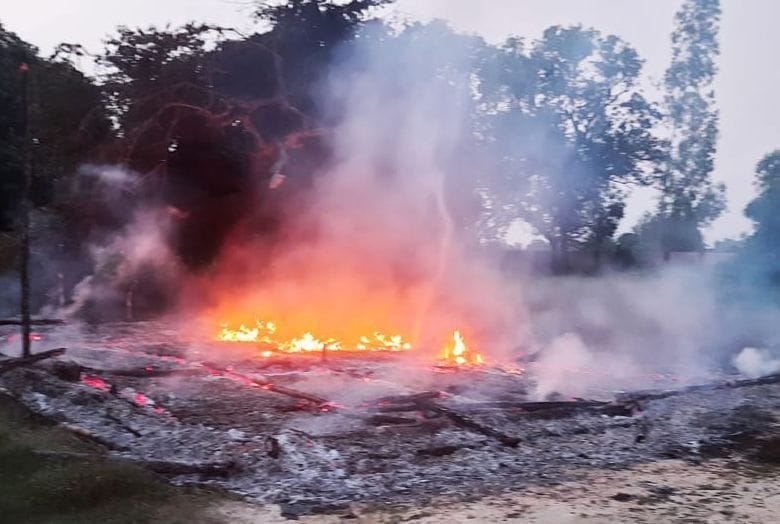 crime,hardoi,fire,hardoi news
