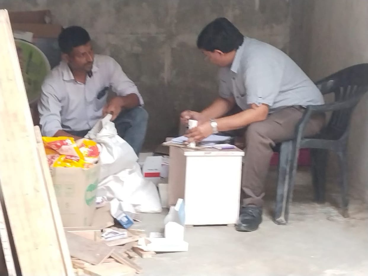 Medical store found operating in a fake manner