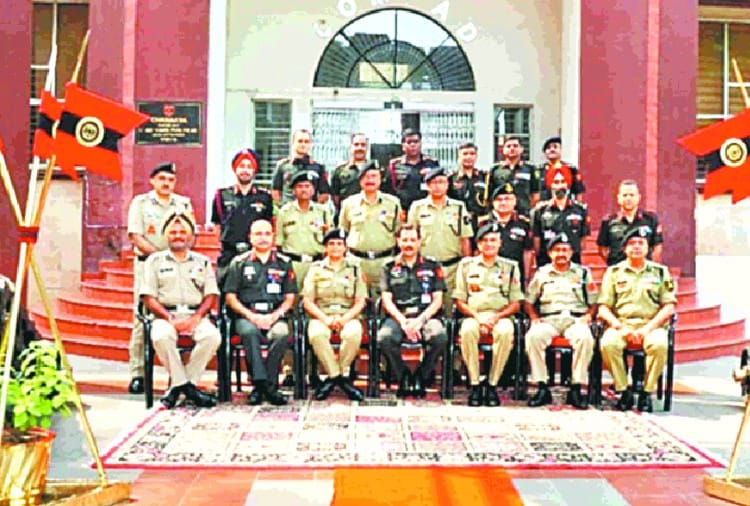 Joint meeting between BSF and Army at Western Command in Chandigarh