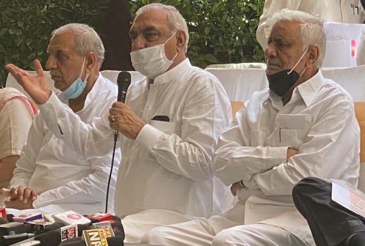 Former CM Bhupinder Hooda says Haryana is lagging behind in income and investment